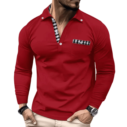 Lotas | Polo Elegante A Cuadros Para Hombre