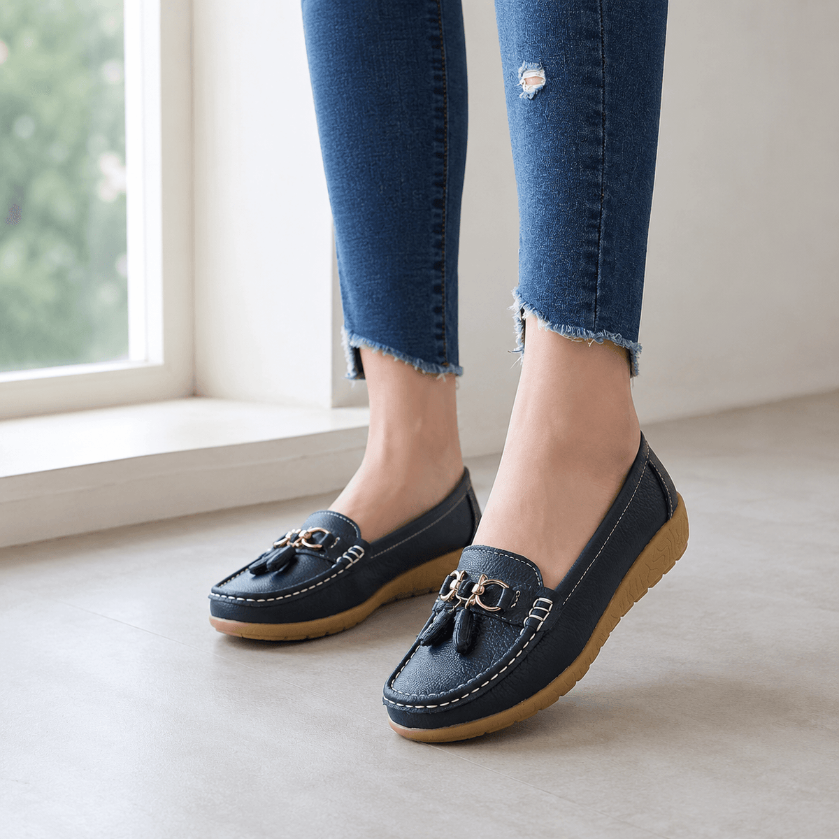 Soft Angel™ Zapatillas Ortopédicas de piel