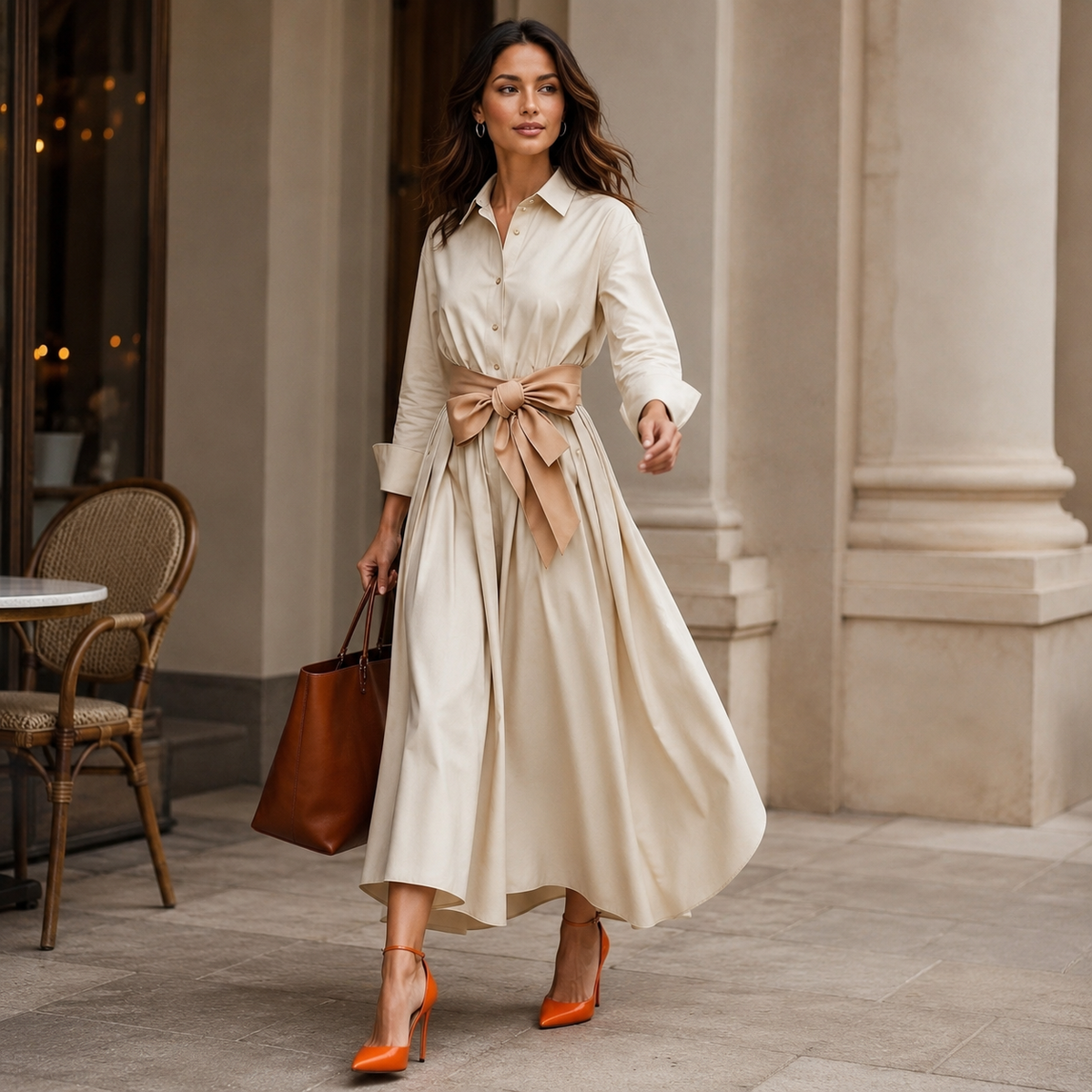 Marise™ | Elegante Vestido Maxi con Detalle de Lazo