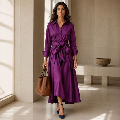 Marise™ | Elegante Vestido Maxi con Detalle de Lazo