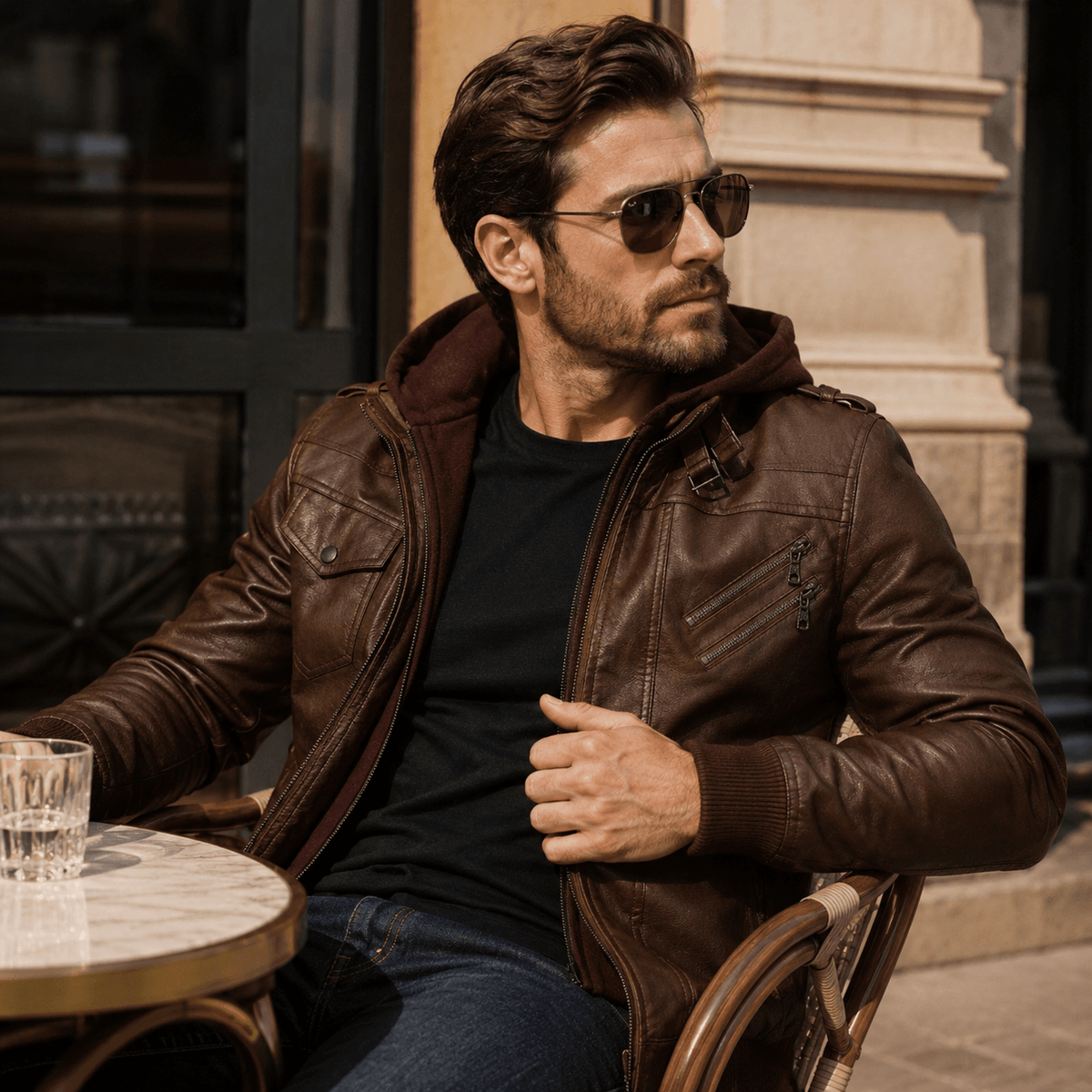 Olisa | Chaqueta De Cuero Heritage