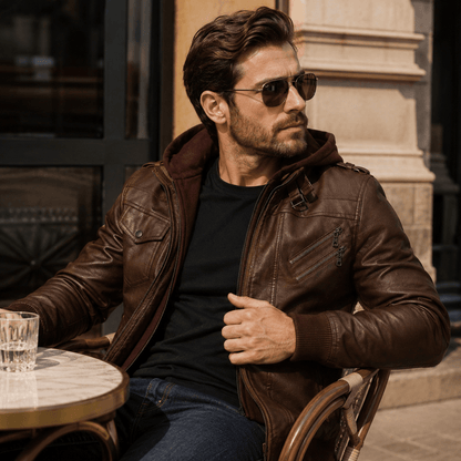 Olisa | Chaqueta De Cuero Heritage