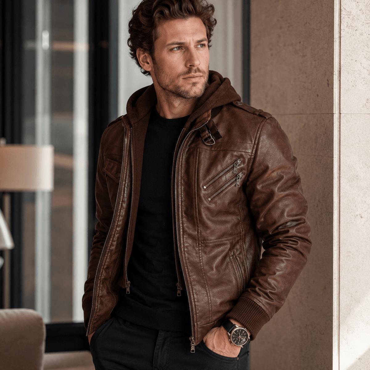 Olisa | Chaqueta De Cuero Heritage