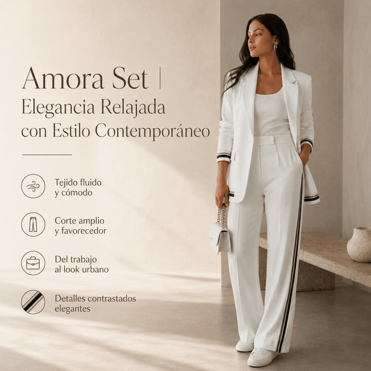 Amora Set | Elegancia Relajada con Estilo Contemporáneo
