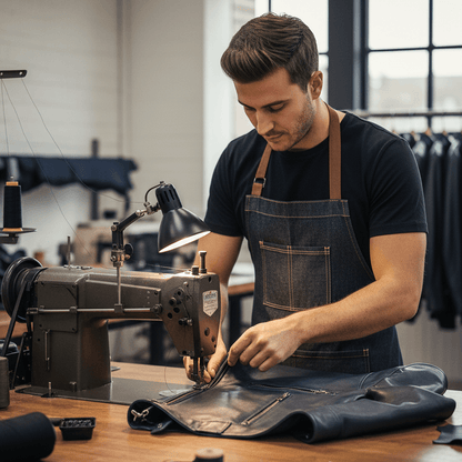 Álvarez | Chaqueta de Cuero Premium