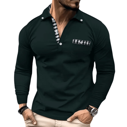 Lotas | Polo Elegante A Cuadros Para Hombre